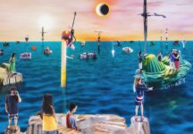 Still frame from video. Uri Katzenstein, Hope Machine, 2006-2007, video 7:49 min