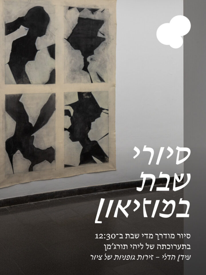 סיורי שבת במוזיאון, עידן הדלי: זירות גופניות של ציור | ליהי תורג'מן