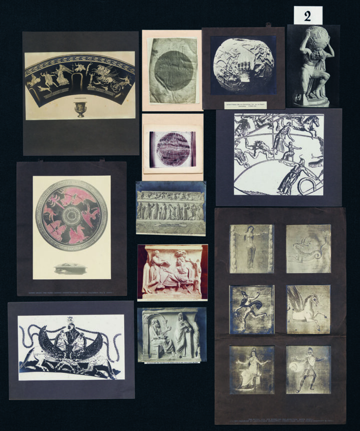 אבי וארבורג, אטלס מנמוזינה, 1929 (גרסה אחרונה) לוח (2) שחזור של רוברטו אורט ואקסל הייל, 2020 צילום_ טוביאס ווטון © מכון וארבורג, לונדון _ פלואיד אבי וארבורג, אטלס מנמוזינה, 1929 (גרסה אחרונה) לוח (2) שחזור של רוברטו אורט ואקסל הייל, 2020 צלם: טוביאס ווטון © מכון וארבורג, לונדון, פלואיד